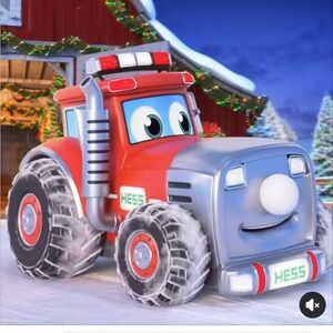 Hess Orange Toy Tractor with Lights and Sounds going on EBAY $140 and up